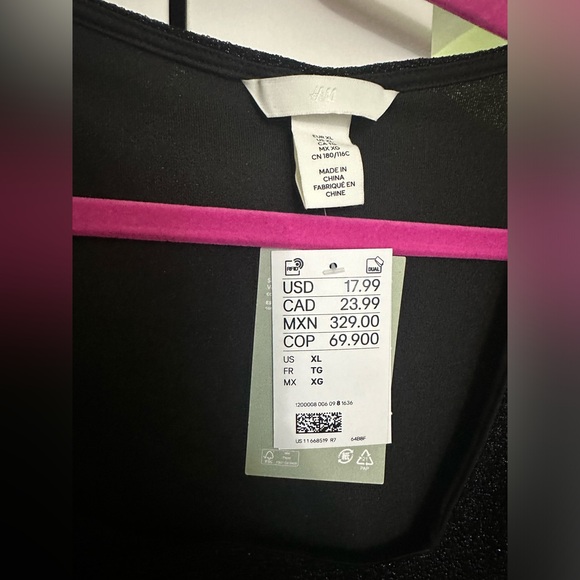 H&M Black Long Sleeve Dress ( NEW ✨) - Picture 4 of 5